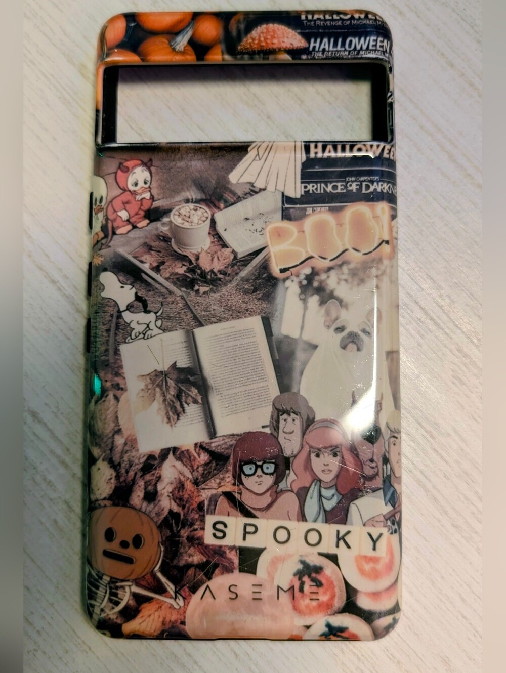 KaseMe Pixel 7 Hantée Halloween Spooky Goth Impact Case